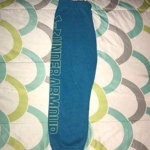 blue under armour joggers